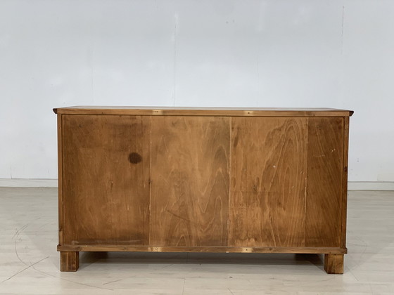 Image 1 of Mid Century ladekast dressoir garderobekast linnenkast vintage