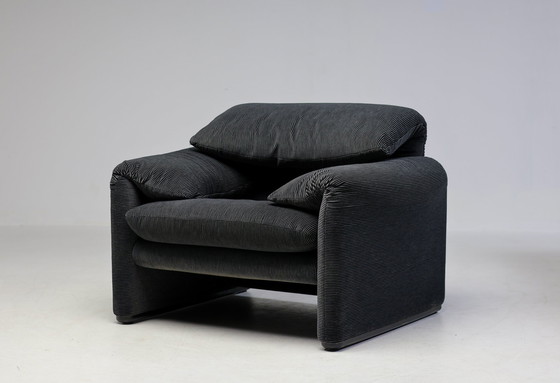 Image 1 of Cassina Maralunga 675 bank, fauteuil en poef