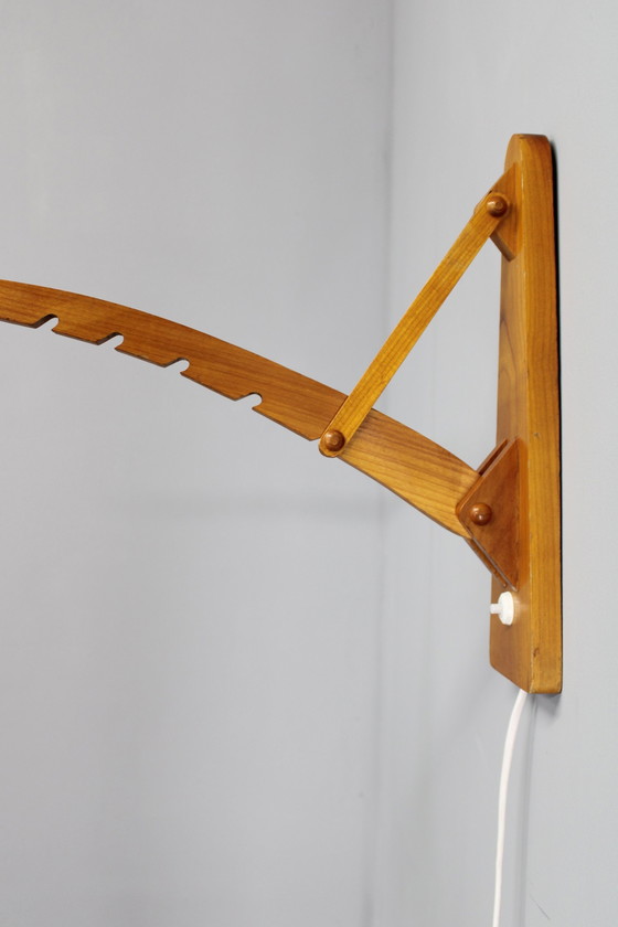 Image 1 of Houten wandlamp 1960 van Pokrok Zilina, Tsjecho-Slowakije