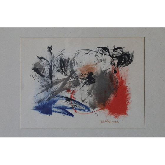 Image 1 of Vintage schilderij van Paul Holsby, 1962