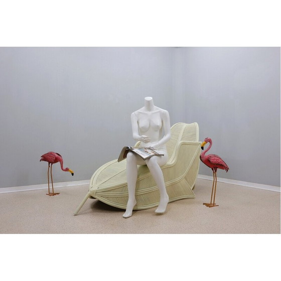 Image 1 of Vintage rotan fauteuil van Vivai Del Sud, Italië 1970