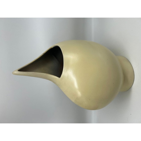 Image 1 of Vintage druppelvormige aardewerken vaas voor Bb, 1970