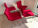 4x Ligne Roset Sala stoelen by Pascal Mourgue