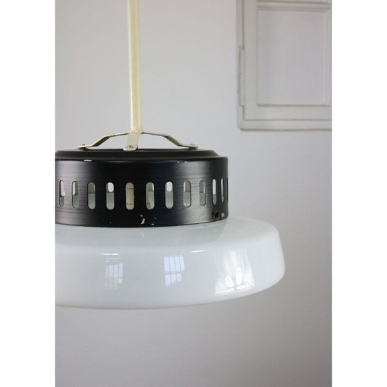 Image 1 of Vintage opaline hanglamp, Deens