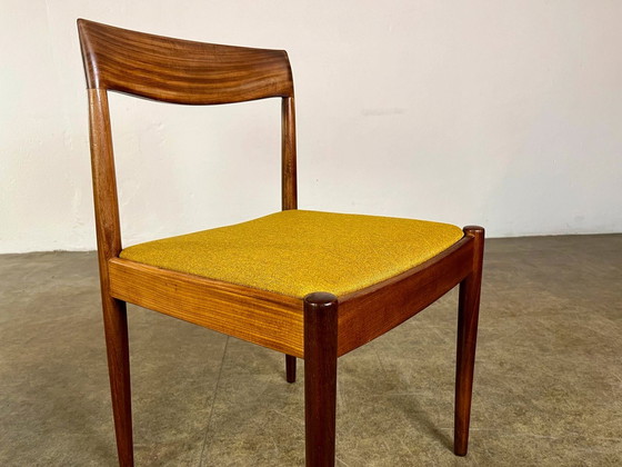 Image 1 of Set van 4 eetkamerstoelen teak Mid Century