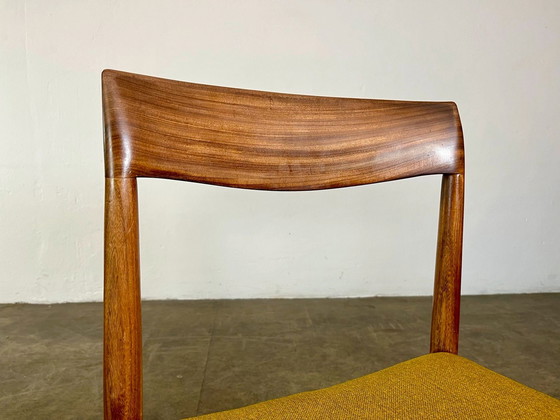 Image 1 of Set van 4 eetkamerstoelen teak Mid Century