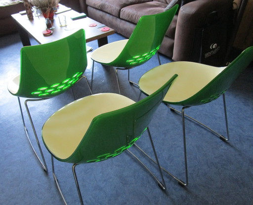 4X Calligaris Jam Stoel