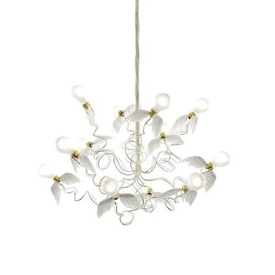 Image 1 of 3x Ingo Maurer Birdie Hanglamp