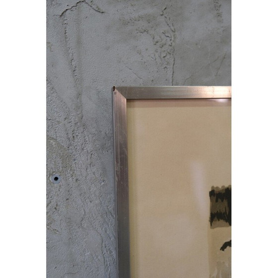 Image 1 of Vintage litho van Helge Cardell, Zweden 1960