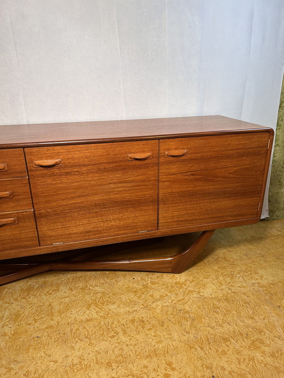 Image 1 of Mid Century Retro Vintage Dressoirs Van Beithcraft 60'S Scandinavisch Design Val Rossi