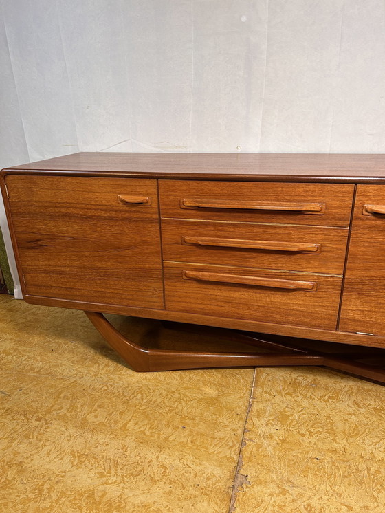 Image 1 of Mid Century Retro Vintage Dressoirs Van Beithcraft 60'S Scandinavisch Design Val Rossi