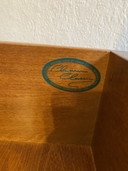 Vintage CCI Eikenhouten Ladekast met 4 lades