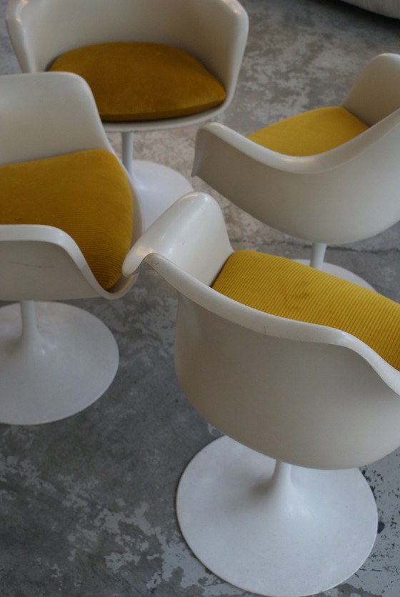 Image 1 of 4x Tulip Fauteuil Knoll