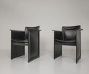 2x Arrben Solaria eetkamerstoelen