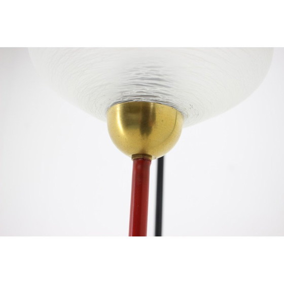 Image 1 of Vintage vloerlamp met 3 lampen, Tsjecho-Slowakije 1960