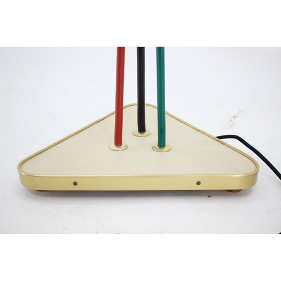 Image 1 of Vintage vloerlamp met 3 lampen, Tsjecho-Slowakije 1960