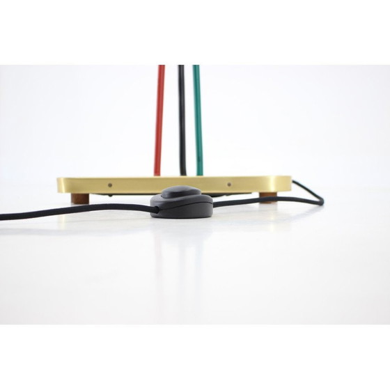 Image 1 of Vintage vloerlamp met 3 lampen, Tsjecho-Slowakije 1960