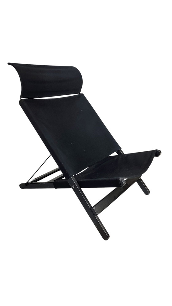 Image 1 of Zwarte Lounge Fauteuil Tord Björklund 1990S