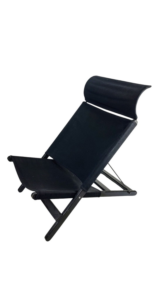 Image 1 of Zwarte Lounge Fauteuil Tord Björklund 1990S