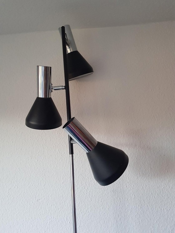 Image 1 of Staande lamp met 3 spots van Cosack