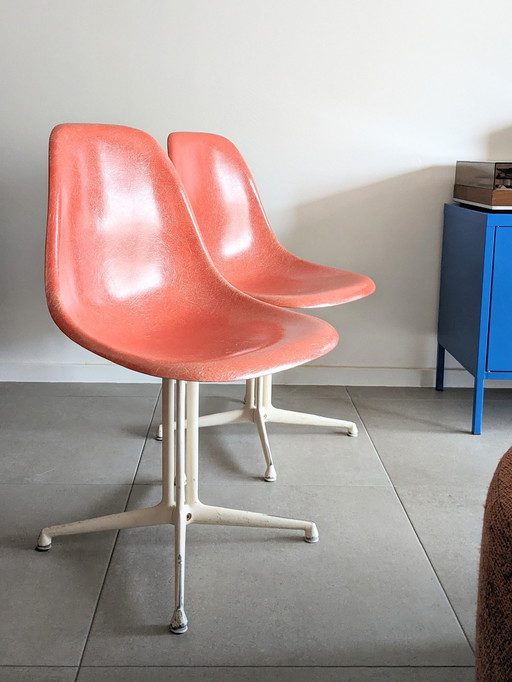 Eames La Fonda Bijzetstoel - Herman Miller