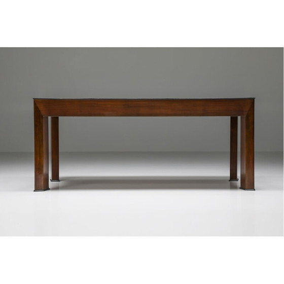 Image 1 of Vintage Art Deco Concave eettafel, 1970