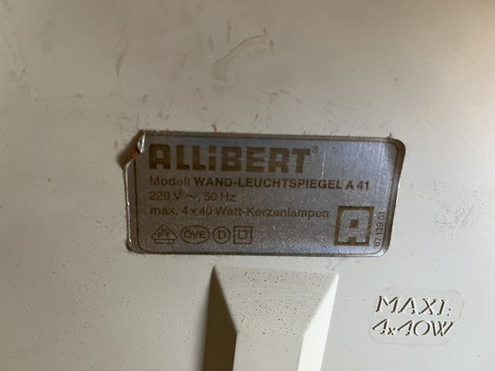 Image 1 of Vintage Space Age Allibert A41 Verlichte Spiegel