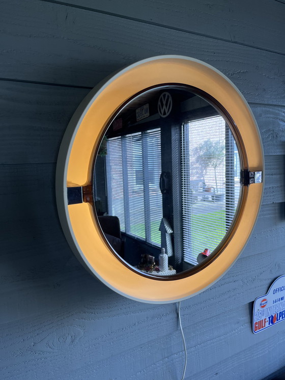 Image 1 of Vintage Space Age Allibert A41 Verlichte Spiegel