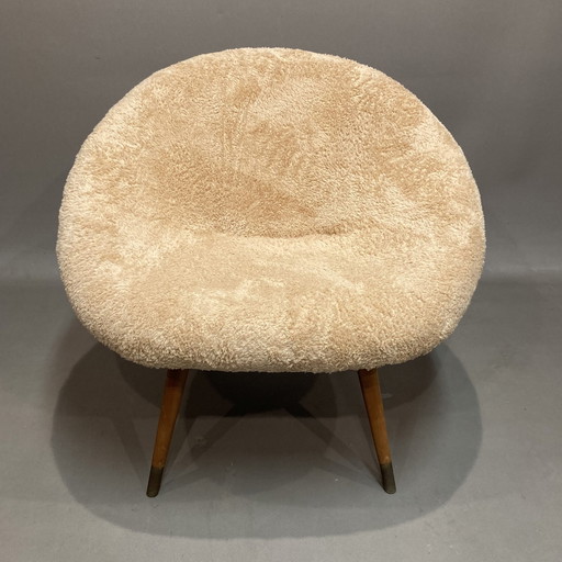 Scandinavische design fauteuil 1950.