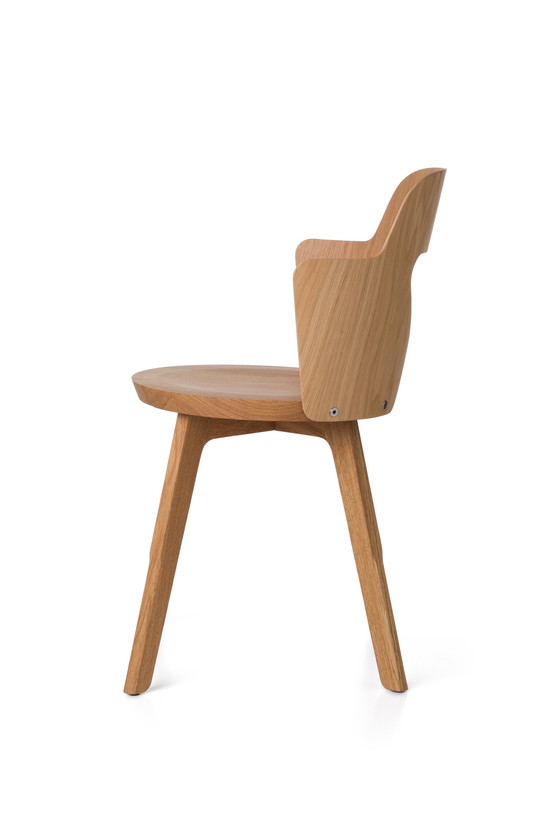 Image 1 of 6x eiken stoelen design Alfredo Häberli voor Quodes