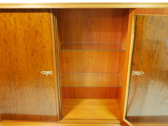 Image 1 of Vintage highboard / woonkamer kast met bar, jaren 50, Duitsland