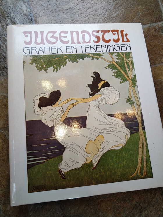 Image 1 of Jugendstil grafiek en tekeningen