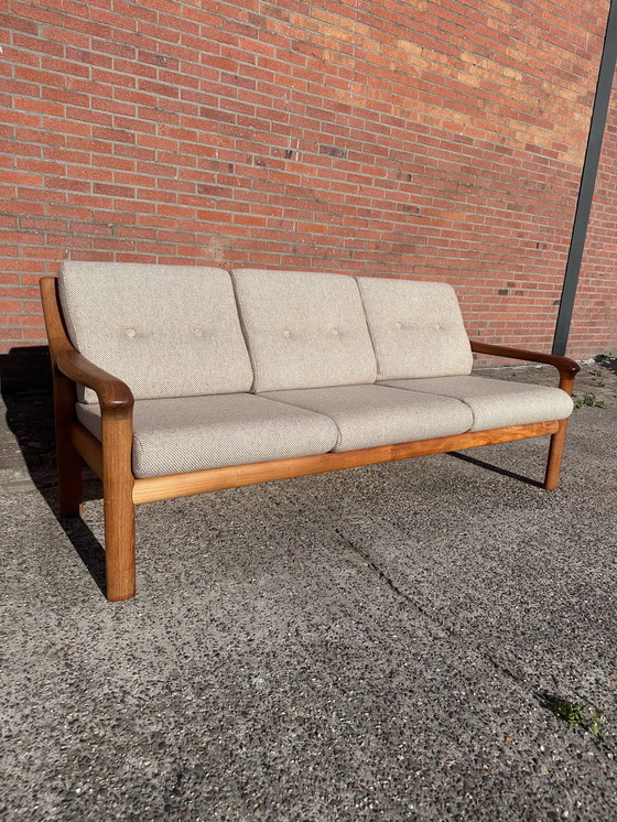Image 1 of Vintage bankstel teak