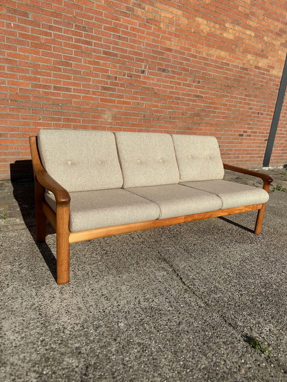 Image 1 of Vintage bankstel teak