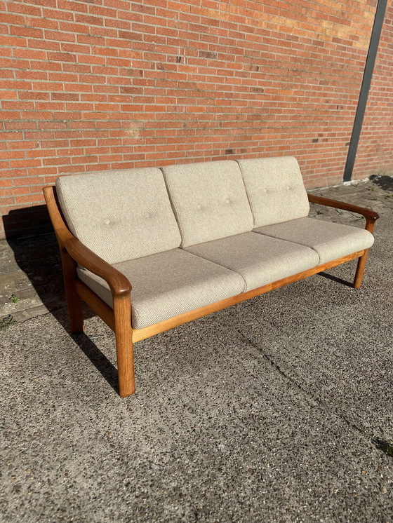 Image 1 of Vintage bankstel teak