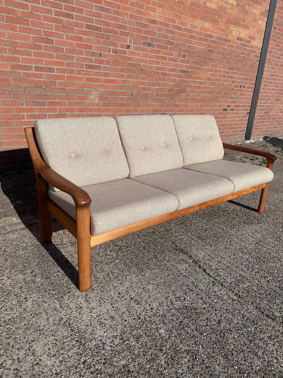 Image 1 of Vintage bankstel teak