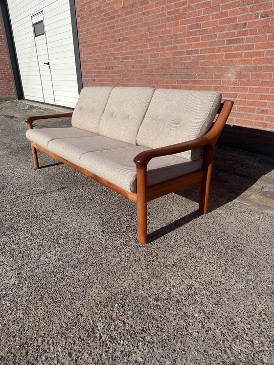 Image 1 of Vintage bankstel teak