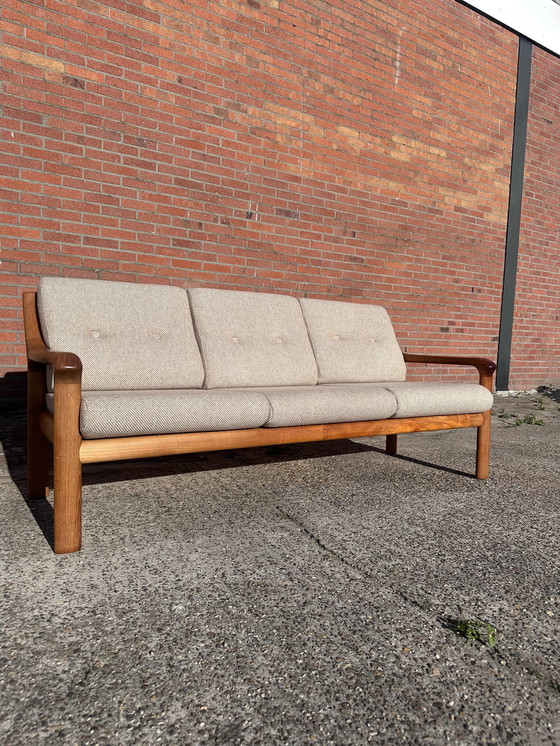 Image 1 of Vintage bankstel teak