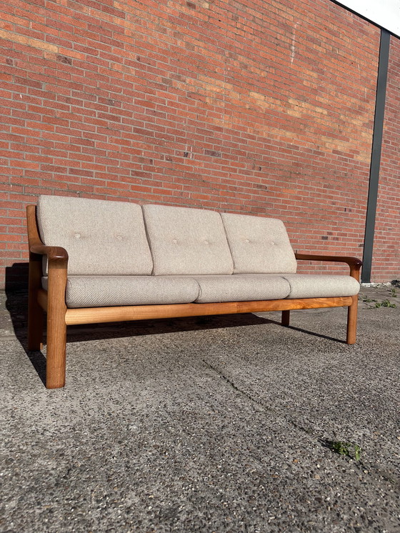 Image 1 of Vintage bankstel teak