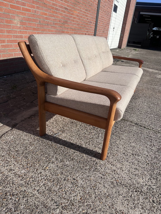 Image 1 of Vintage bankstel teak