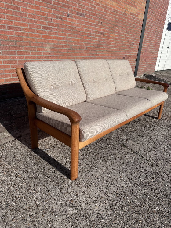 Image 1 of Vintage bankstel teak