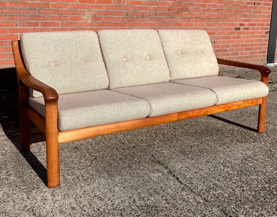 Image 1 of Vintage bankstel teak