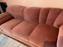 Vintage roze zitbank