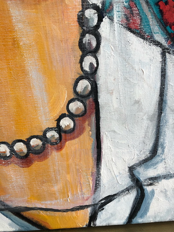 Image 1 of Jacques Tange schilderij