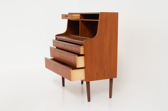 Image 1 of Deense teak secretaire