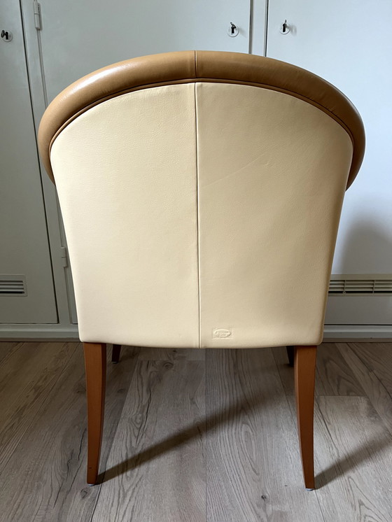 Image 1 of 4 x Poltrona Frau Sinan Armchair eetkamerstoelen