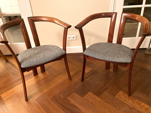 2x Schou Andersen armchairs