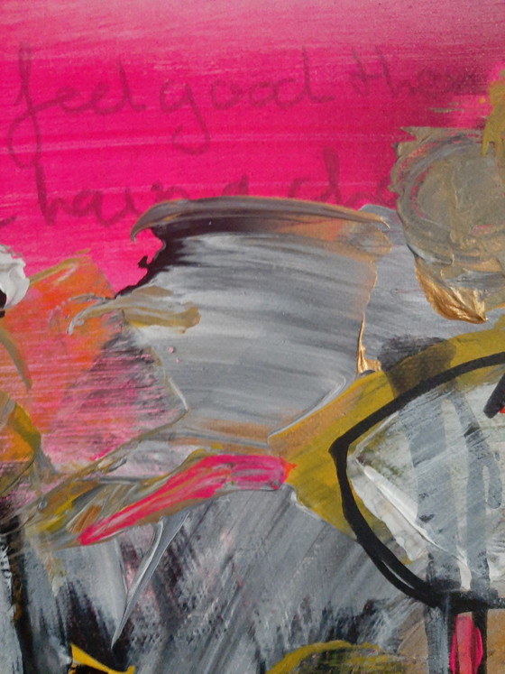 Image 1 of Sacha van Keep I want it all schilderij