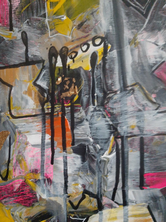 Image 1 of Sacha van Keep I want it all schilderij