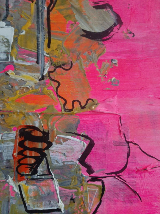 Image 1 of Sacha van Keep I want it all schilderij